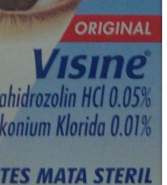 Khasiat Visine Original Obat Tetes Mata yang Tidak Perih
