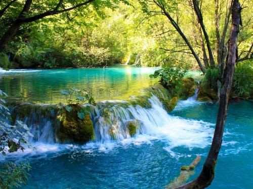 Turquoise Pool, Plitvice, Croatia | Plitvice national park, Waterfall, Plitvice lakes