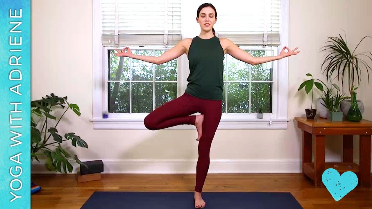 Yoga for Stress Relief - 7 minute Practice - Yoga With Adriene