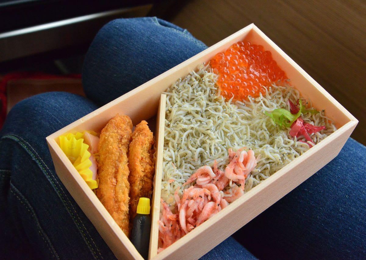 The bullet train is one of the best places to try regional Japanese cuisine