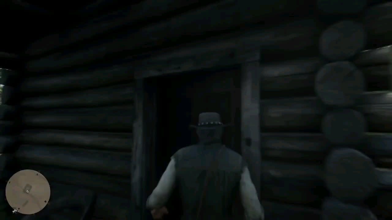 My 6yo cousin loves playing 'the cowboy' game, and loves to explore. He came across the best cabin the other day, thought I'd share his experience