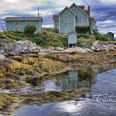 Low Tide at Peggy's Cove, Photography and Art Prints