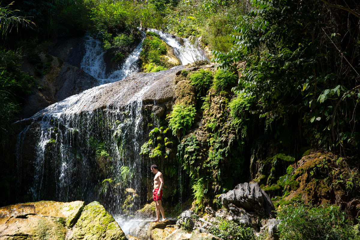 Stunning El Nicho waterfalls and how to get there
