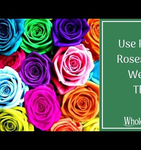 Use Rainbow Roses in Your Wedding Theme