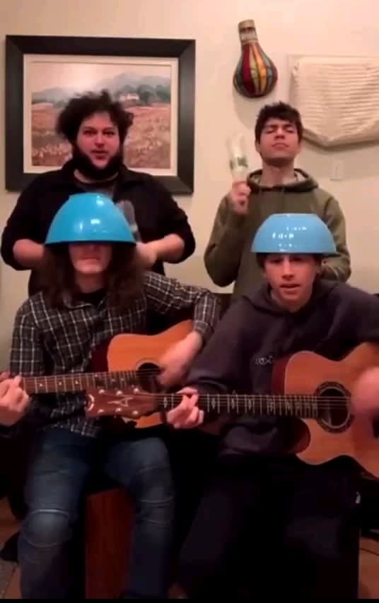 Unconventional cover band (better with sound on)