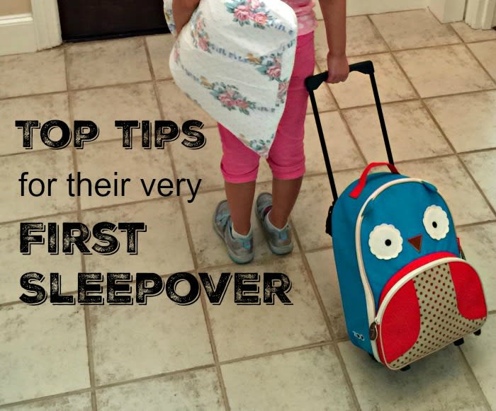 Tips for their Very First Sleepover
