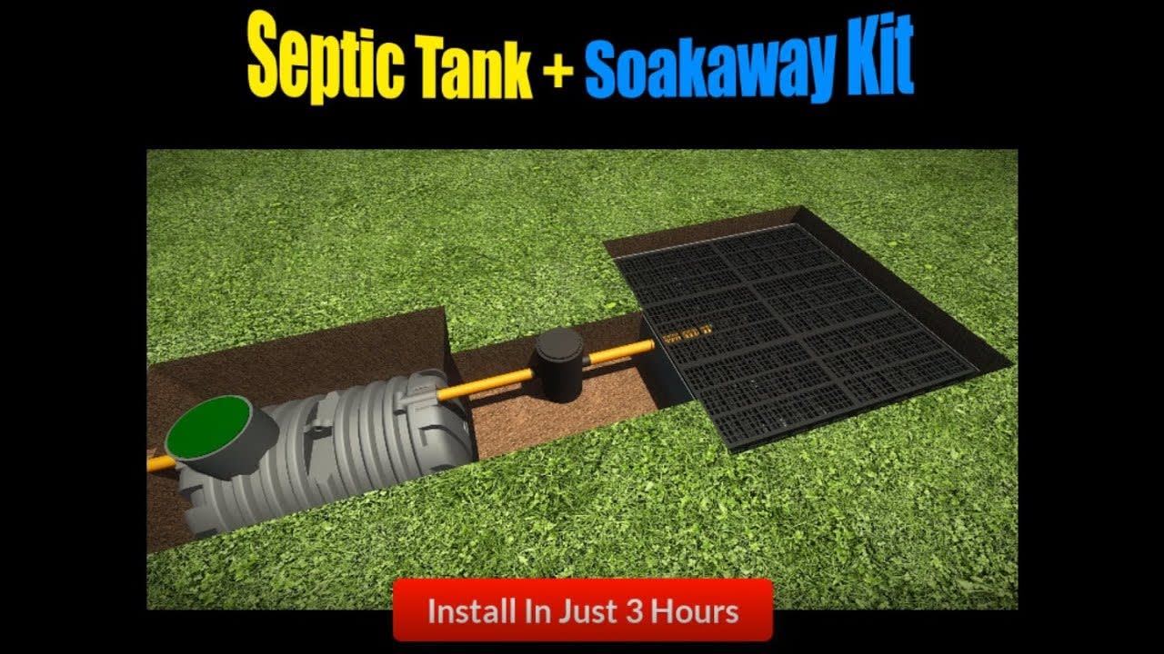 Easy To Install Septic Tank Soakaway