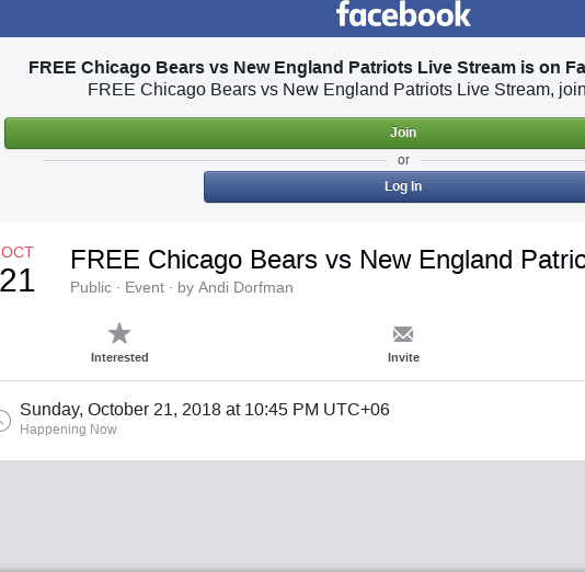 FREE Chicago Bears vs New England Patriots Live Stream