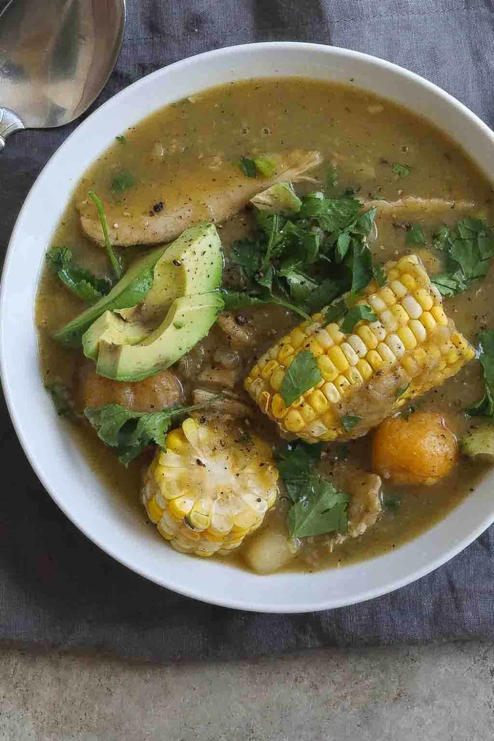 Colombian Chicken Potato Soup