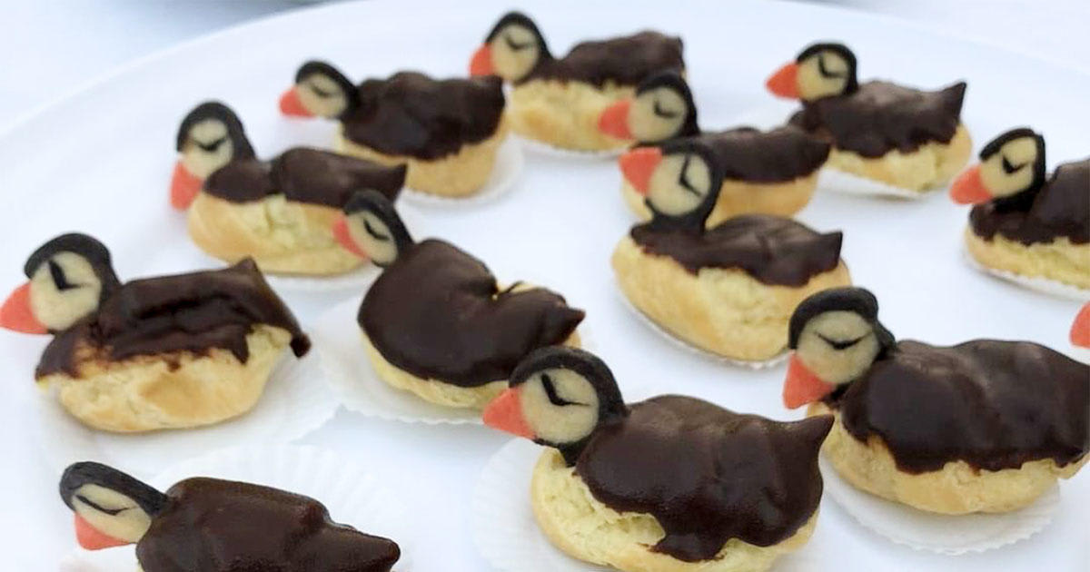 Meet the Cream Puffin, Your New Holiday Baking Challenge