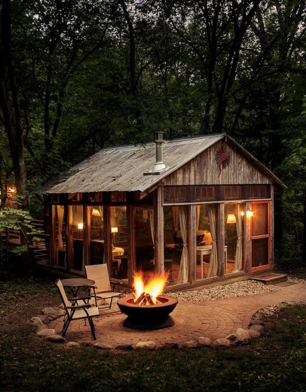 Dream House In The Woods: Amazing Cabins – Adorable Home