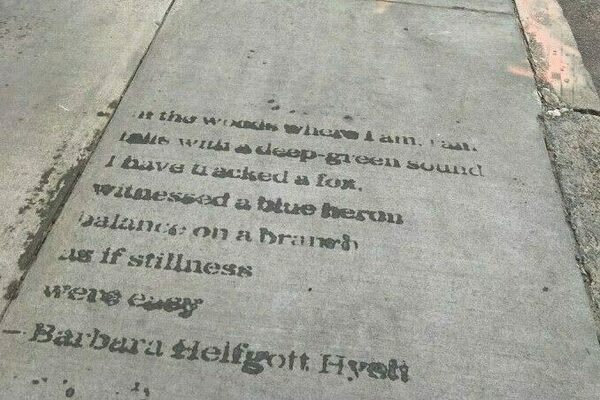 Boston's Sidewalks Are Covered In Secret Poems