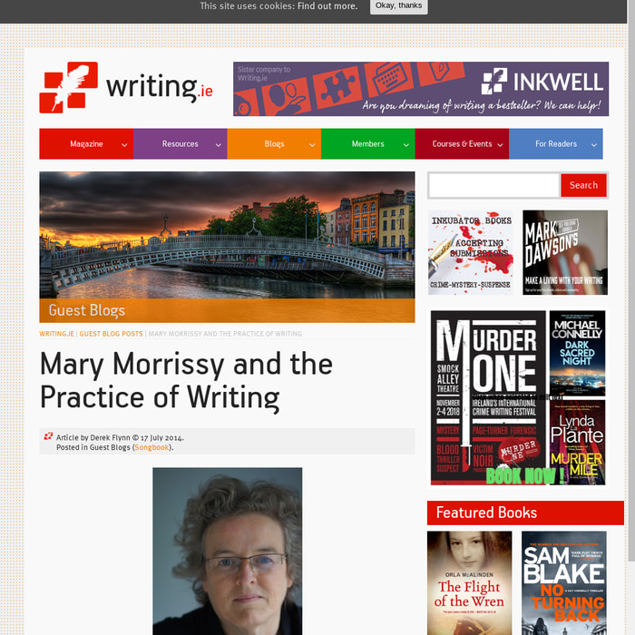 Mary Morrissy and the Practice of Writing