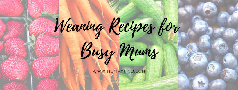 Perfect Weaning Recipes for Busy Mums