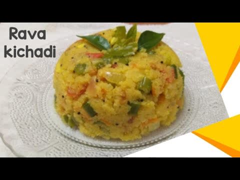 Rava kichadi recipe in tamil / how to make rava kichadi recipe / breakfast recipe / rava recipe