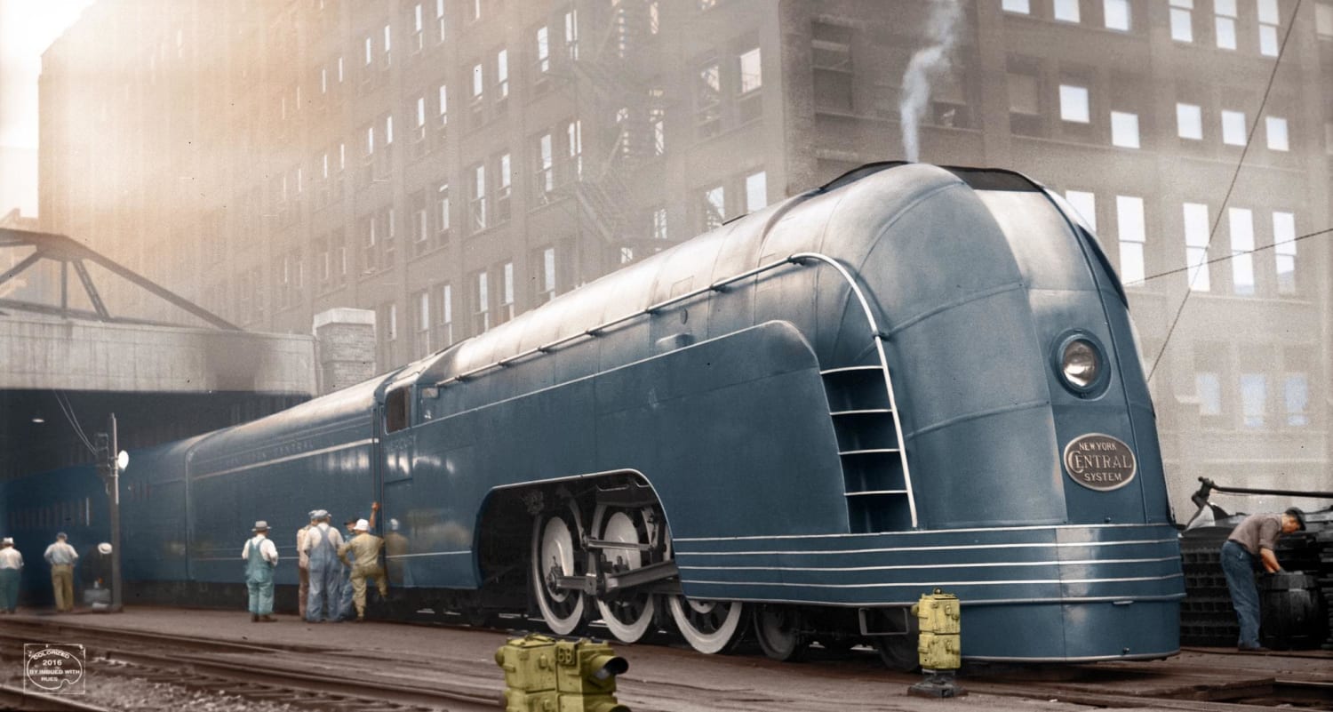 This Art Deco train from 1936
