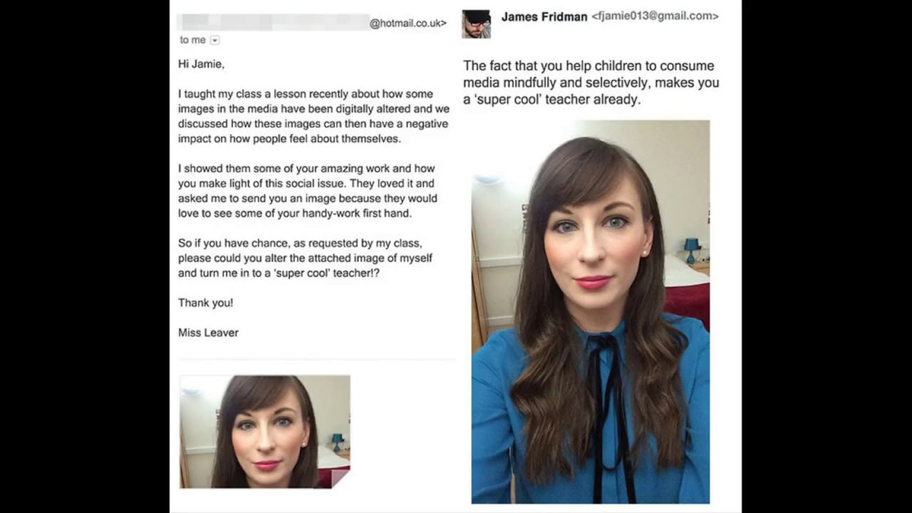 You Should NOT ask The Internet to Photoshop YOU ! James Fridman funny request