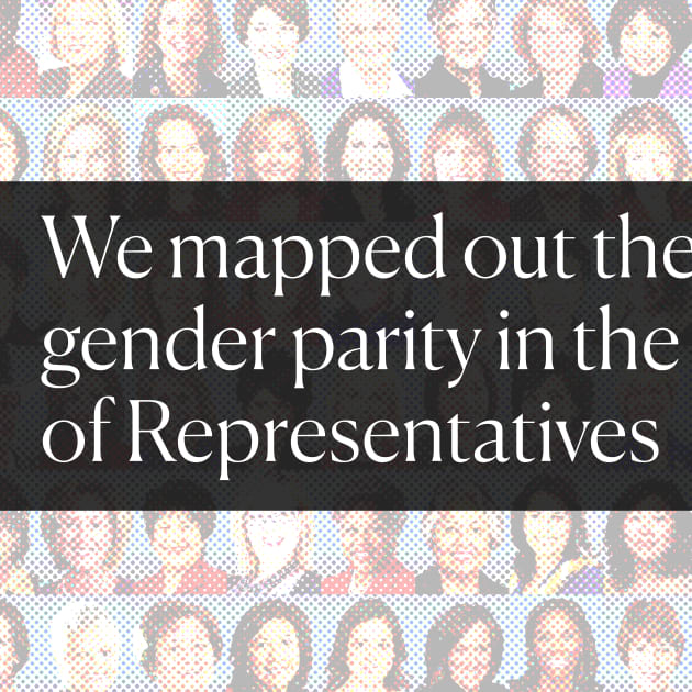 We mapped out the road to gender parity in the House of Representatives