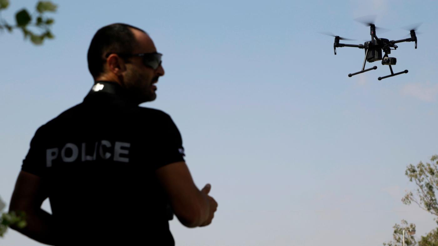 This is the week that the drone surveillance state became real