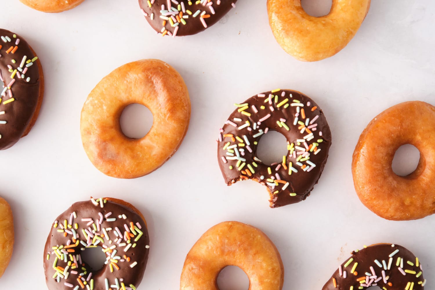 Vegan Yeast Donuts (Can be made glazed or chocolate frosted)