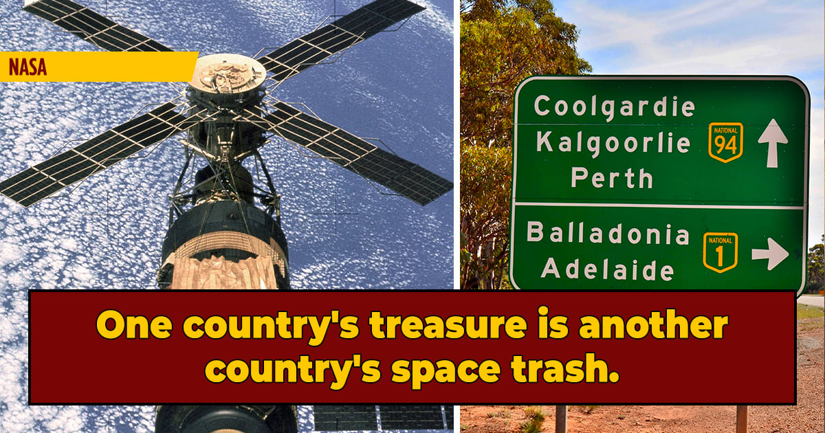 Australia Fined NASA For Littering ... A Space Station