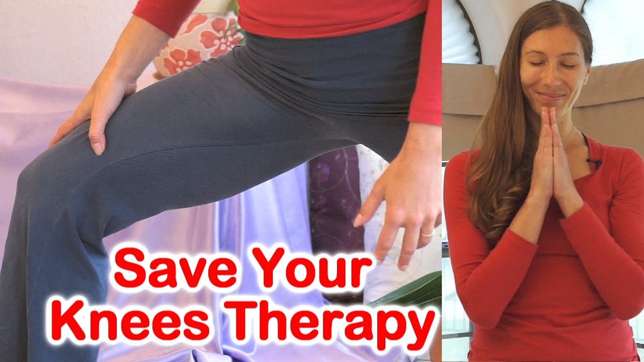 Save Your Knees! Knee Rehabilitation Exercises for Injury Therapy & Prevention, Yoga Tips for Safety