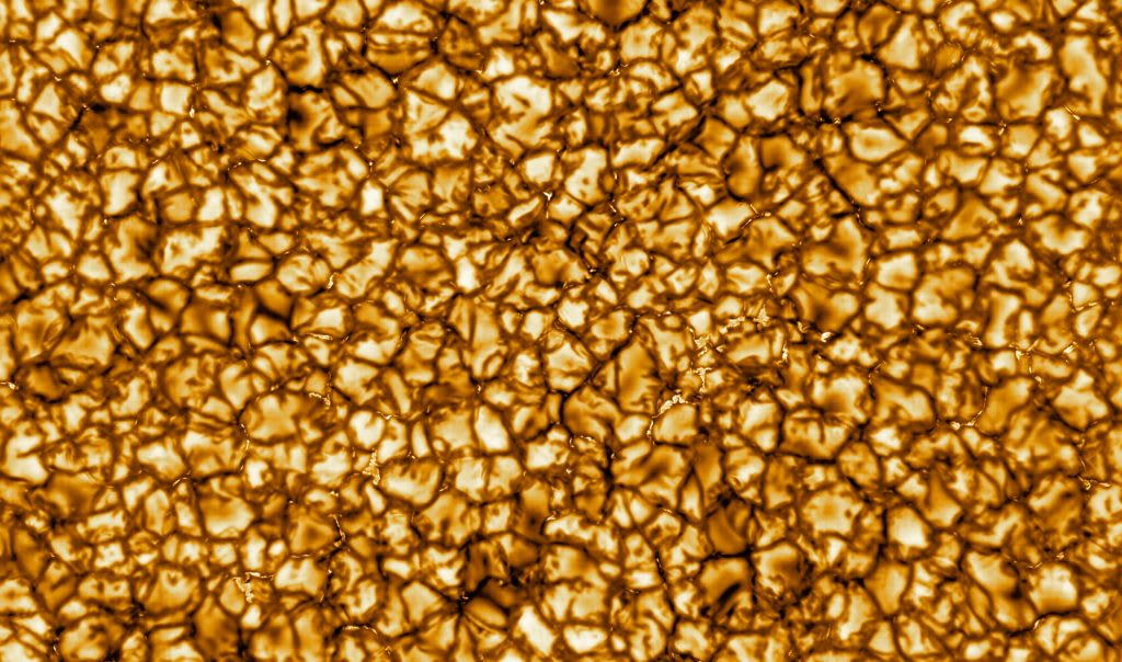 New telescope shows detail of the surface of the sun