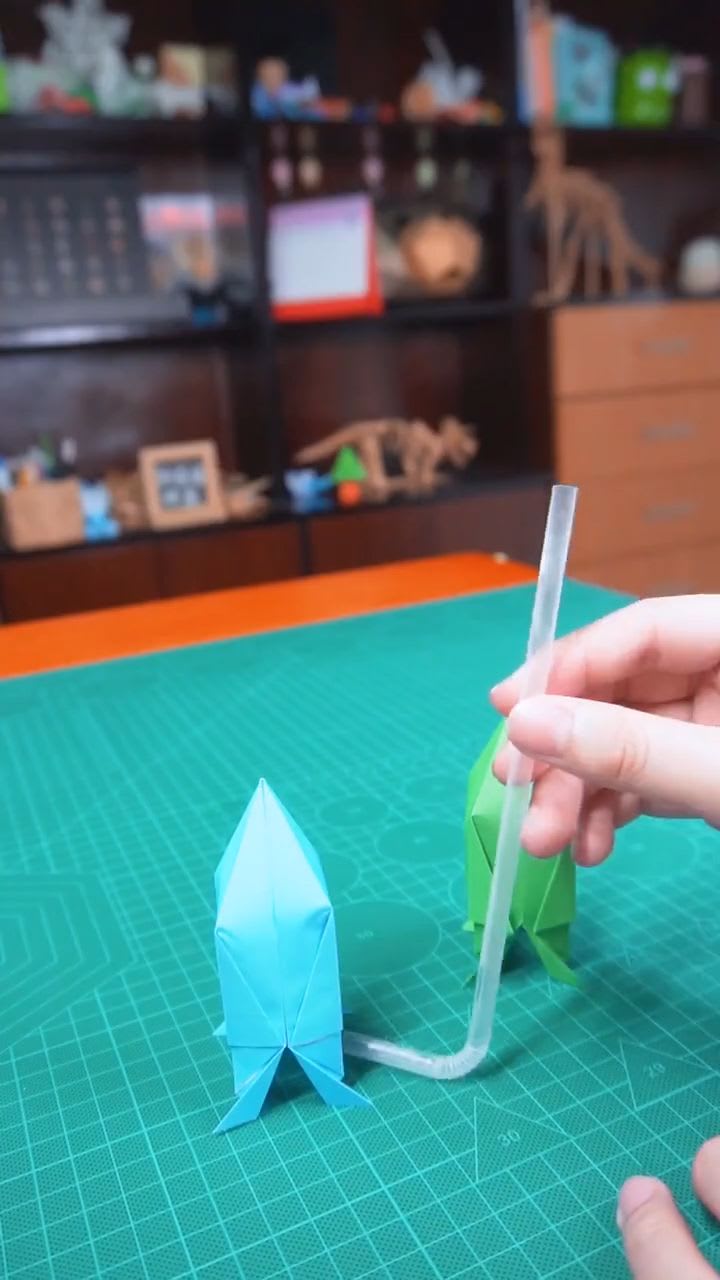 If you have a piece of paper and a straw, you can build a rocket