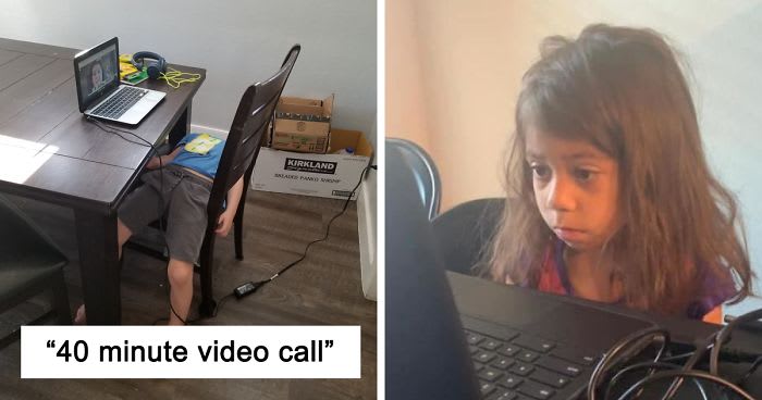 11 Posts Of Kids Struggling With Distance Learning That Are Both Depressing And Hilarious