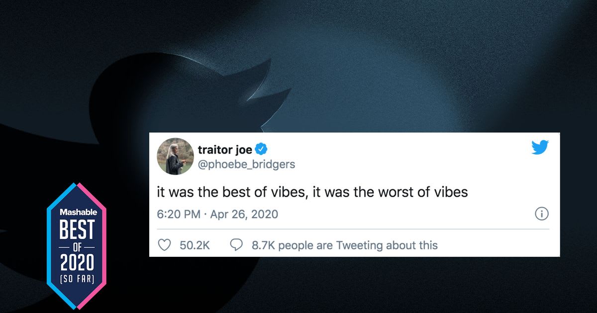Here are the 20 best tweets of 2020, so far