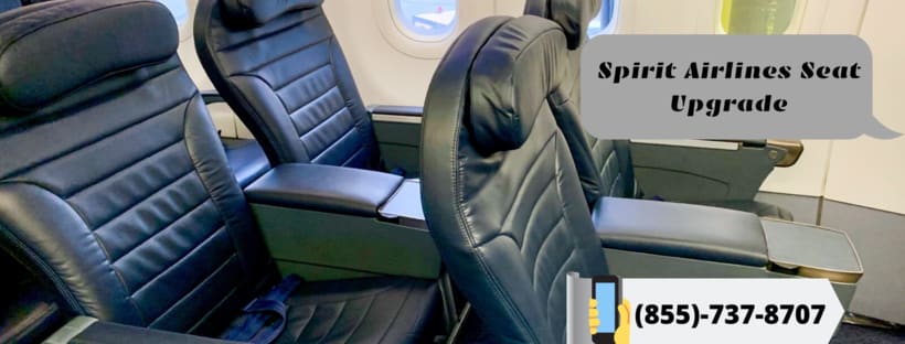 Spirit Airlines Seat Upgrade for Travel | 1-(855)-737-8707