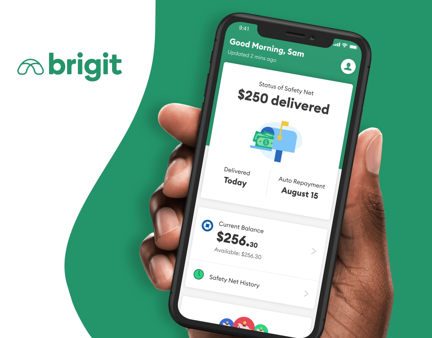 Brigit - Never miss a bill and avoid overdrafts