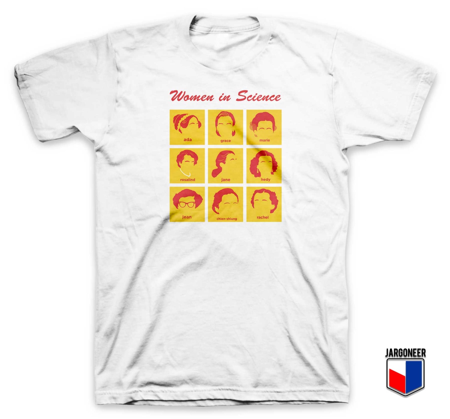 Women in Science T Shirt - Design By jargoneer.com
