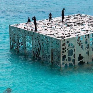 Police Destroy Semi-Submerged Sculpture Park in the Maldives