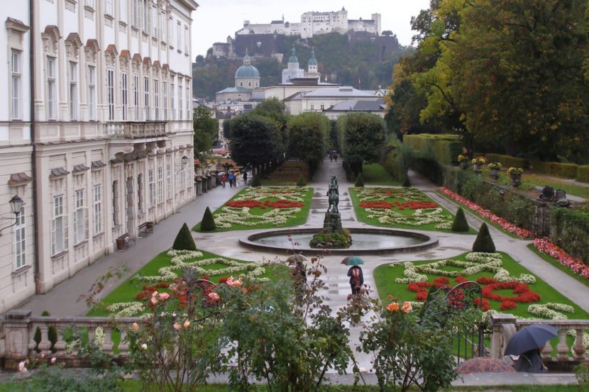 Mirabellgarten of Salzburg, Austria |