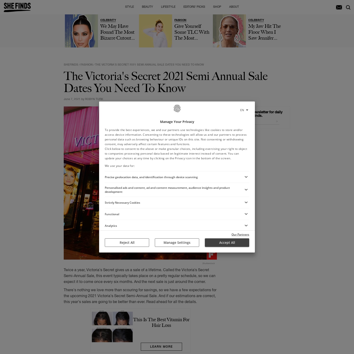 The Victoria's Secret 2021 Semi Annual Sale Dates You Need To Know
