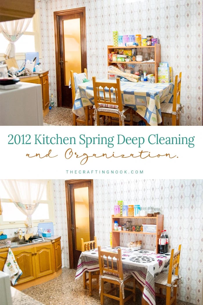 Spring Kitchen Deep Cleaning and Organization