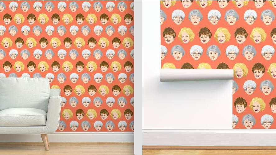 Transform Your Home With This Golden Girls Wallpaper