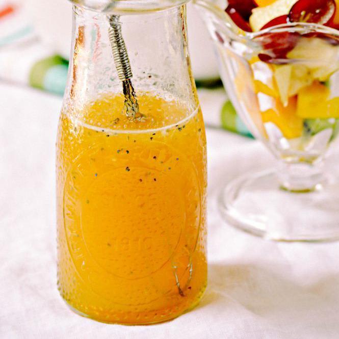 How to Prepare Orange and Lemon Poppy Seed Fruit Dressing