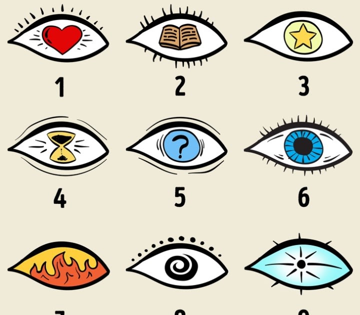 Personality test: choose an eye to test your hidden personality