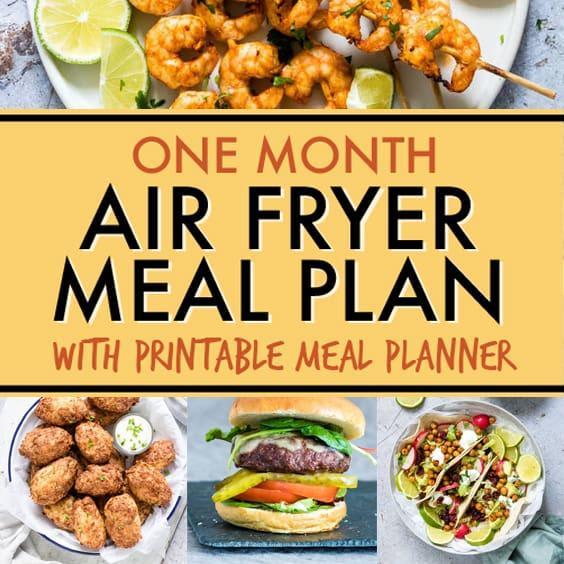 Air Fryer Meal Plan