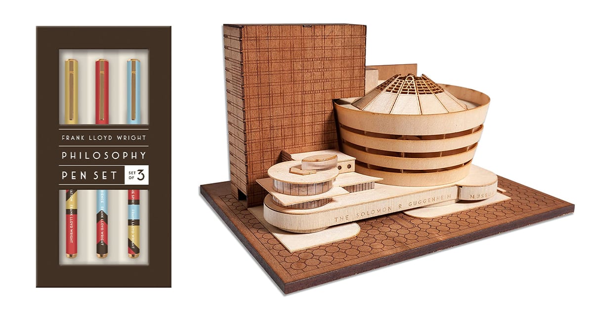 15+ Frank Lloyd Wright-Inspired Gifts for Architects and Architecture Lovers