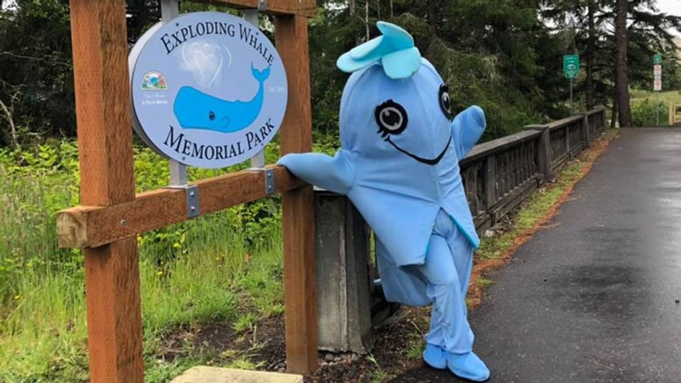 Florence, Oregon names "Exploding Whale Memorial Park" in homage to perrenial favorite offbeat story