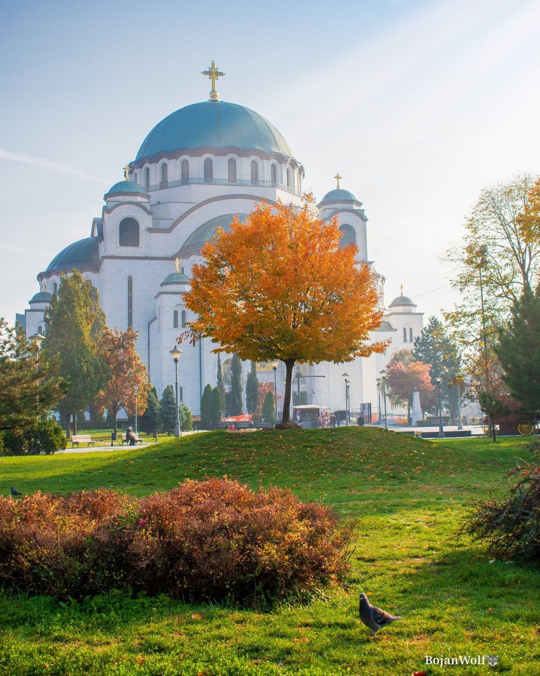 Fall in Belgrade, Serbia