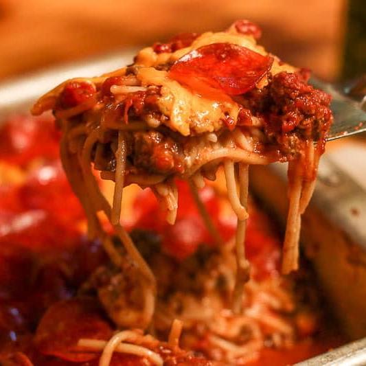 Southern Baked Spaghetti Recipe- Spaghetti Casserole