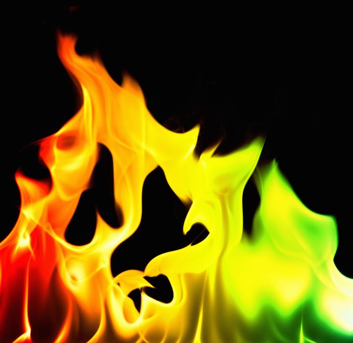 How to Make a Rainbow of Colored Flames