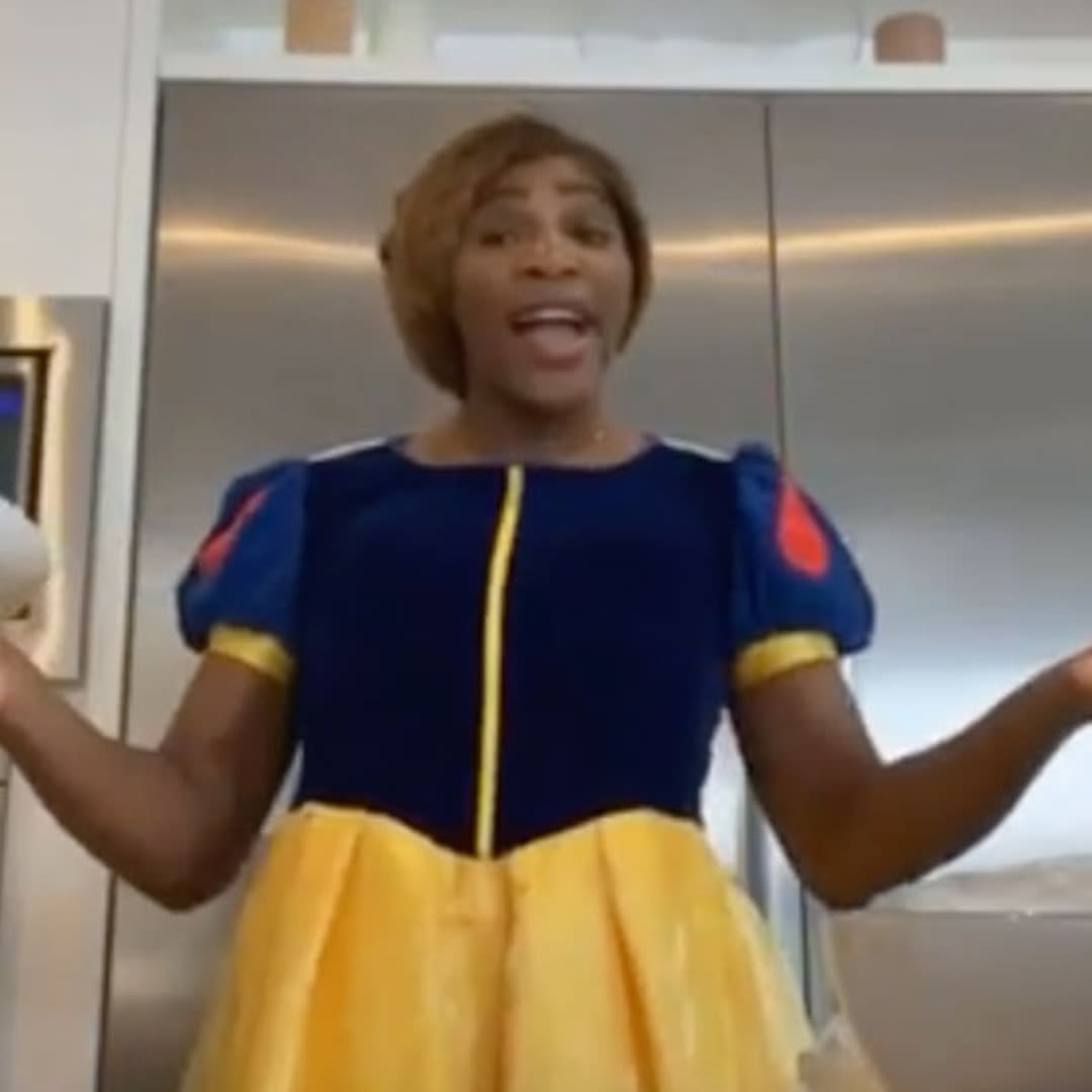 Serena Williams' Snow White Wardrobe Malfunction Will Make You LOL