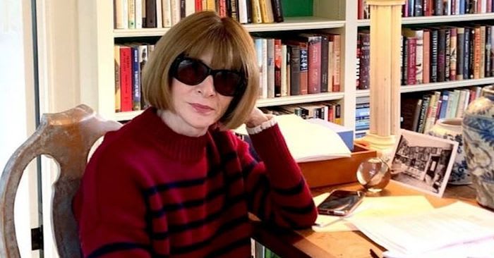 This Is How Anna Wintour Styles Sweatpants at Home