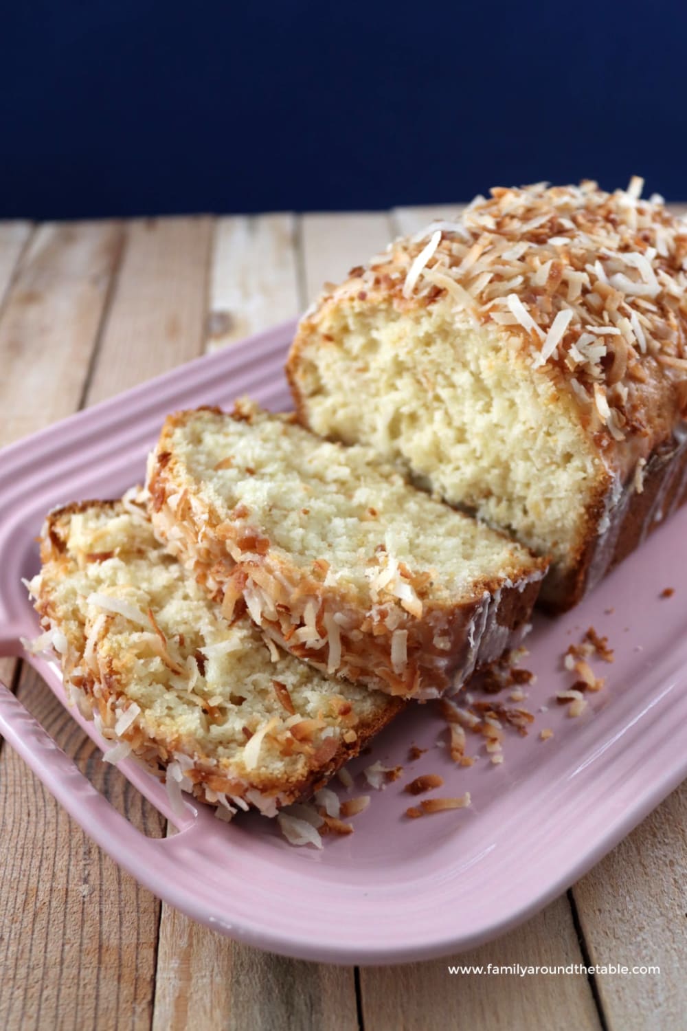 Coconut Pineapple Bread #SpringSweetsWeek • Family Around the Table