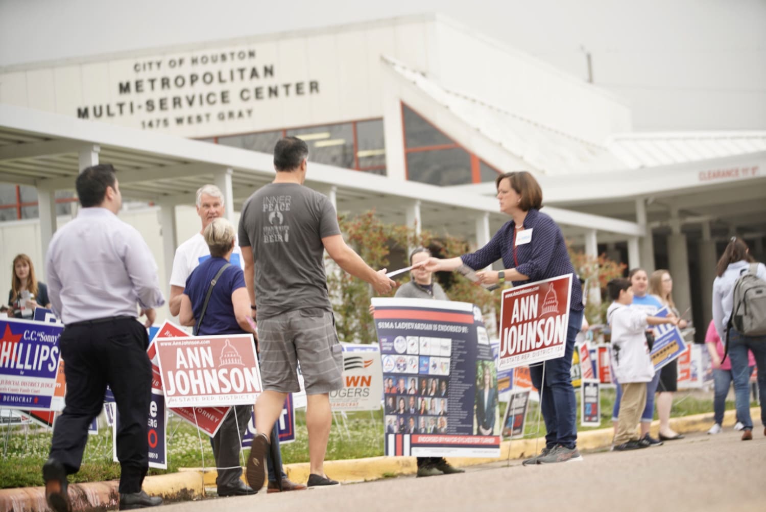 Long lines, lack of machines frustrate Harris County voters